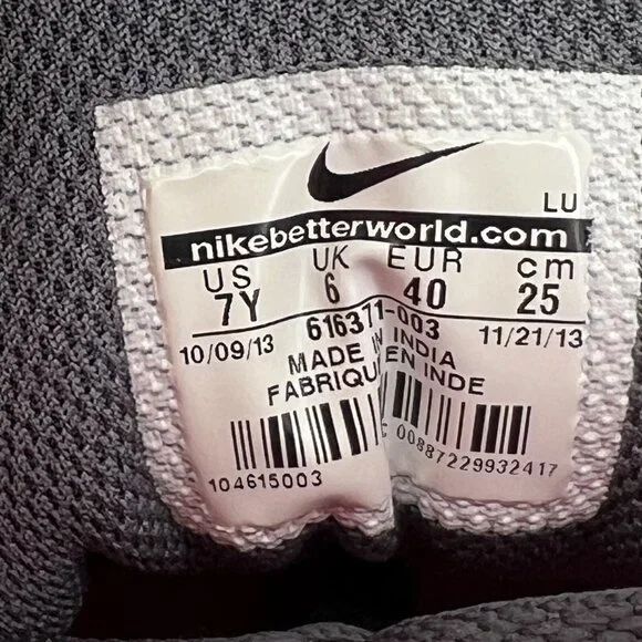 Nike Son of Force Youth Sz 7Y High-Top Junior Sneakers Lace-Up Basketball Shoe - Picture 9 of 9